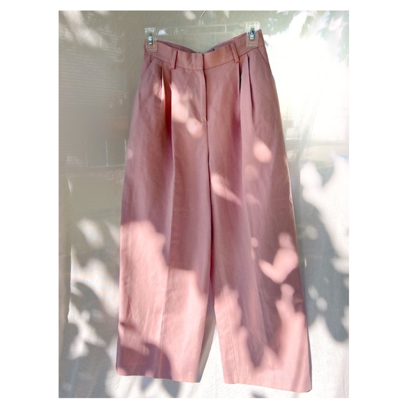 ASOS Pink Wide-leg Pantsuit with Blazer (Pant & Blazer Set) - Picture 3 of 4